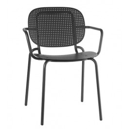 Scab Design Стілець-крісло  Si-Si Dots Чорний (2504)