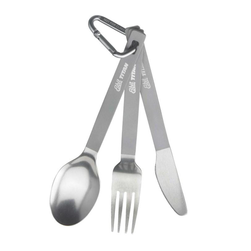 Esbit TITANIUM CUTLERY SET TC3-TI (017.0016) - зображення 1