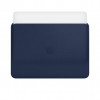 Apple Leather Sleeve for 13" MacBook Pro – Midnight Blue (MRQL2) - зображення 3