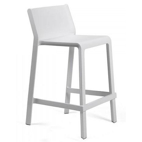 Nardi Напівбарний стілець  Trill Stool Mini Bianco (40353.00.000) - зображення 1