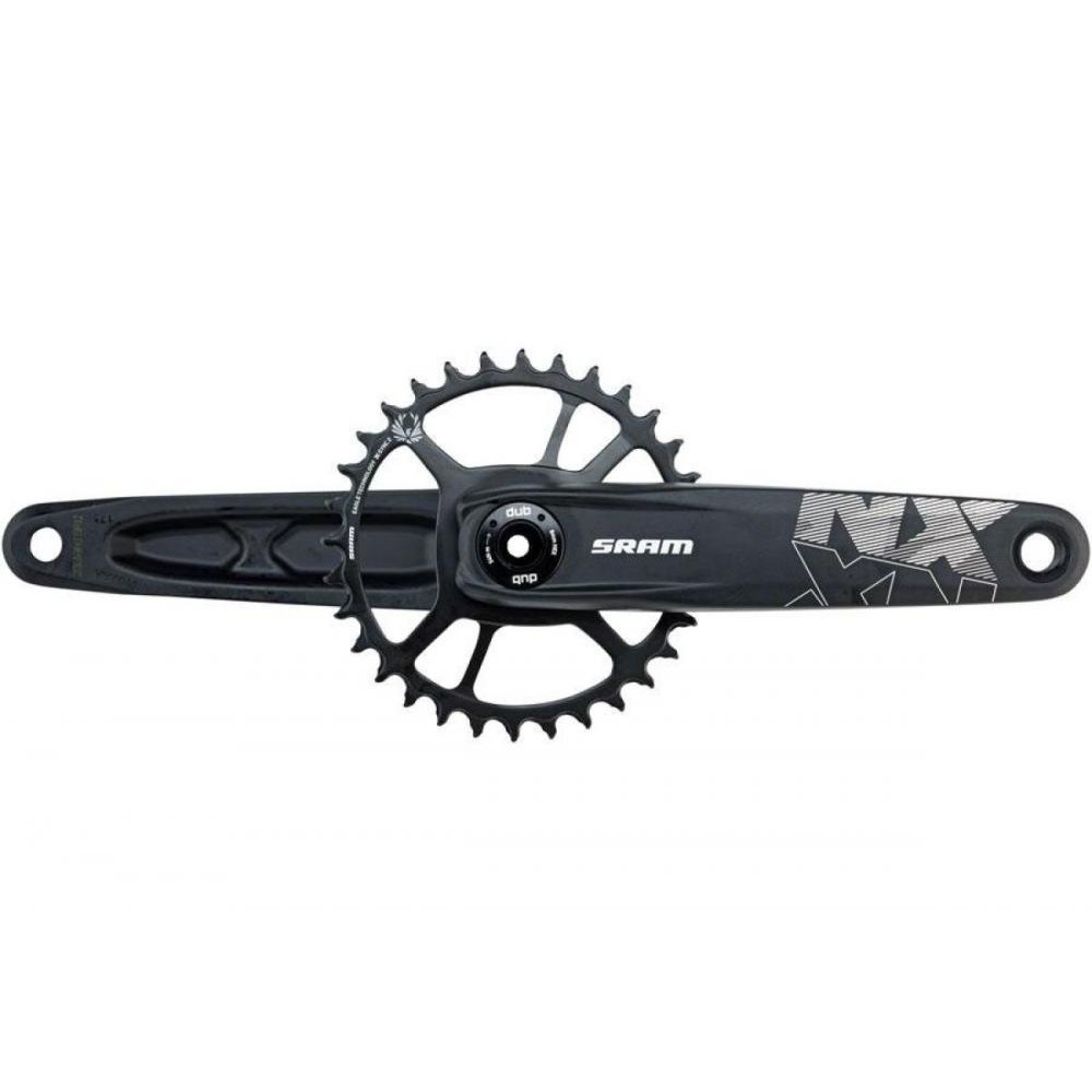 SRAM Шатуны  Crank NX Eagle Fat Bike 4" DUB 12ск 175 Direct Mount 30t X-SYNC 2 - зображення 1