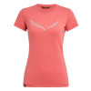 Salewa Футболка  Solidlogo Dri-Release Wmn L Рожевий (1054-013.002.6967) - зображення 1