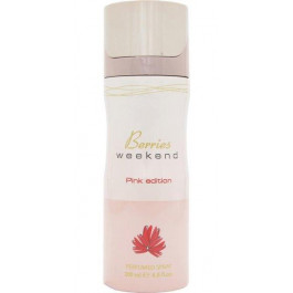 Fragrance World Berries Weekend Pink Edition Парфюмированный дезодорант для женщин 200 мл
