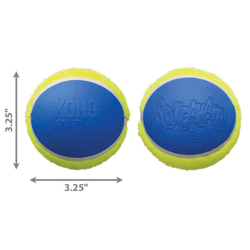 KONG SqueakAir Ultra Balls м’яч-піщалка ультра для собак середніх і великих порід, L 2 шт (35585302010) - зображення 1