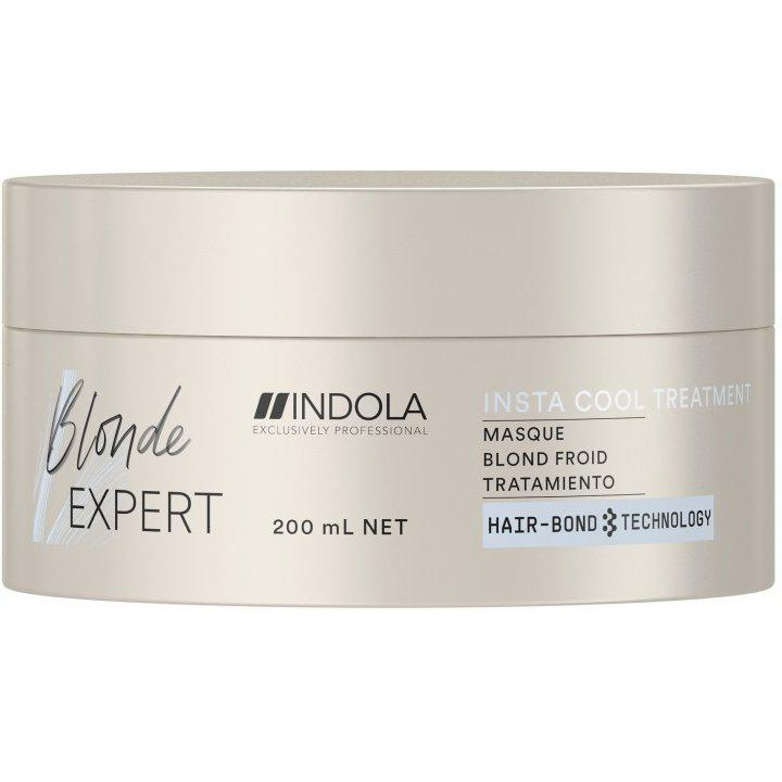 INDOLA Маска  Blonde Expert Care Insta Cool для Нейтралізації та Догляду за світлим волоссям 200 мл (404578 - зображення 1