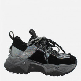 Sothby's Жіночі кросівки  RSM573 37 23.5 см Чорний/Сріблястий (H2400000348863)