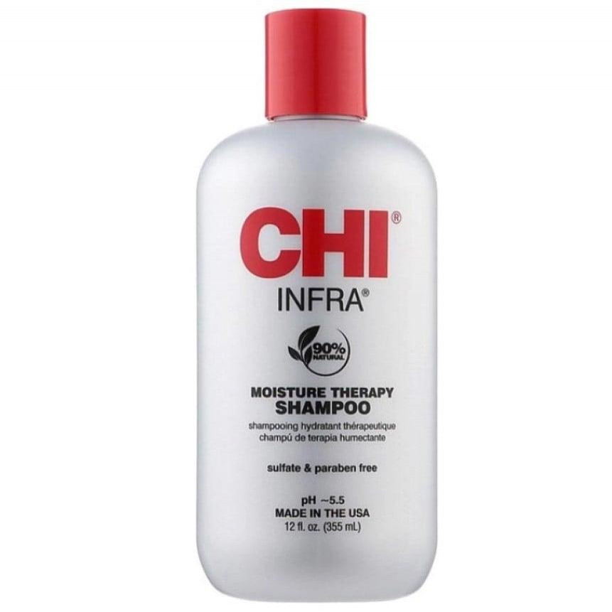 CHI Увлажняющий шампунь для поврежденных волос  Infra 350 мл (633911616277) - зображення 1