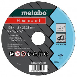 Metabo Flexiarapid 125x1,2x22,23 мм Inox, TF 41 (616232000)
