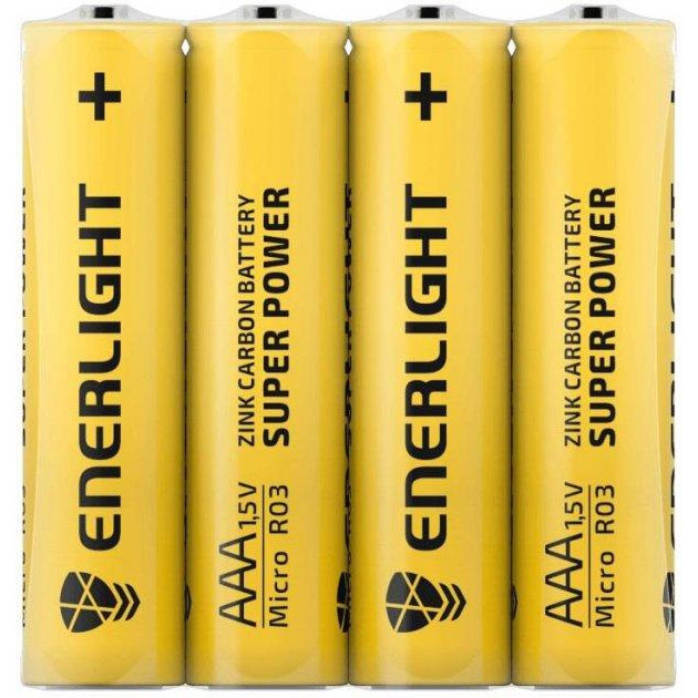 Enerlight AAA bat Zinc-Carbon 4шт Super Power 80030204 - зображення 1