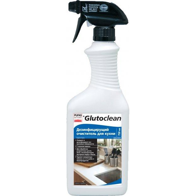 Glutoclean Дезинфицирующий очиститель для кухни 0.75 л (4044899388937) - зображення 1