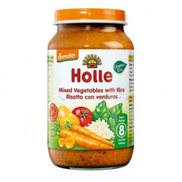 Holle Пюре органическое Овощной микс с рисом 220 г