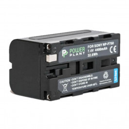 PowerPlant Aккумулятор для LED NP-F750 (4400 mAh) - DV00DV1366