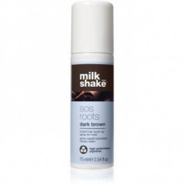 Milk Shake Sos roots спрей для миттєвого маскування відрослих коренів волосся Dark brown 75 мл