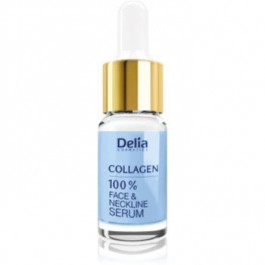 Delia Cosmetics Professional Face Care Collagen інтенсивна зволожуюча сироватка проти зморшок для шкіри обличчя, шиї