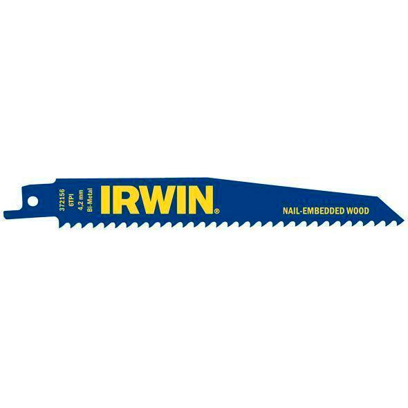 Irwin Полотно биметаллическое для сабельных пил 956R, 9"/225мм, 2 шт., IRWIN (10506430) - зображення 1