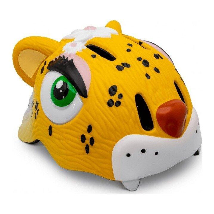 Crazy Safety Bicycle helmet / Yellow Leopard - зображення 1