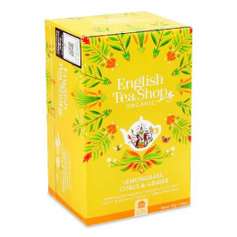 English Tea Shop Чай трав`яний  лемонграс-імбир-цитрус, органічний, 30 г (572221) (680275029137)