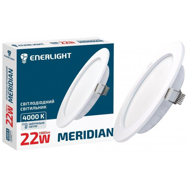 Enerlight Meridian 22Вт 4000K (MERIDIAN22SMD80N) - зображення 1