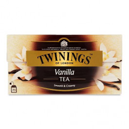 Twinings Чай чорний  Vanilla, 25*2 г (0250011694204)