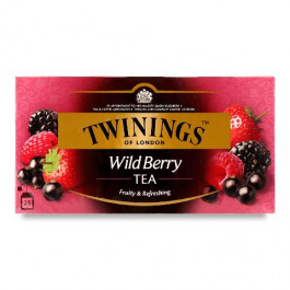 Twinings Чай чорний  Wild berries, 25*2 г (0250011694198)