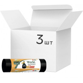 Paclan Упаковка мешков для мусора Bee Smart Bin Liner 60 л 2 шт по 10 мешков (5900942242337)