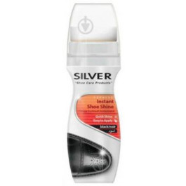 Silver Крем-краска для обуви жидкая чёрная 75 мл (8690757001058)