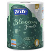 Grite Полотенца рулонные Blossom Jumbo 2 слоя 400 отрывов 1 рулон (4770023348774) - зображення 1