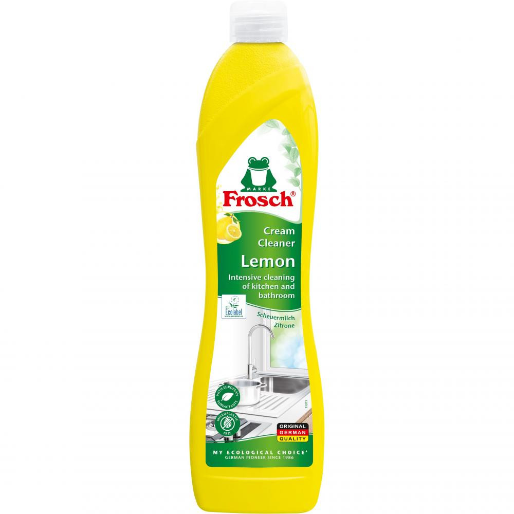 Frosch Чистящее молочко Лимон 500 мл (4009175170590) - зображення 1