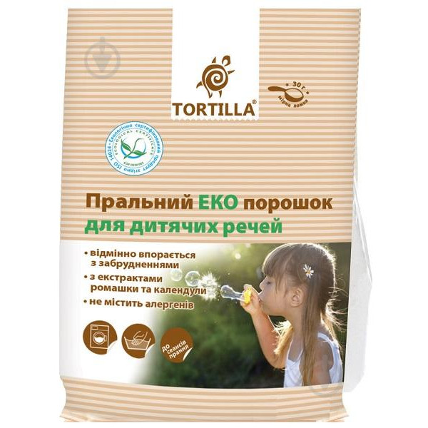 Tortilla Эко порошок для детских вещей 8 кг (4820178061018) - зображення 1