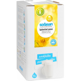 Sodasan Органическое жидкое средство-концентрат для мытья посуды Лимон 5 л (4019886002172)