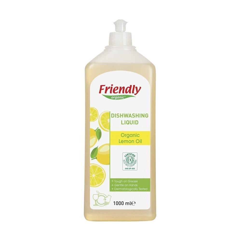 Friendly Organic Средство для мытья посуды Лимон 1 л (FR1659) - зображення 1