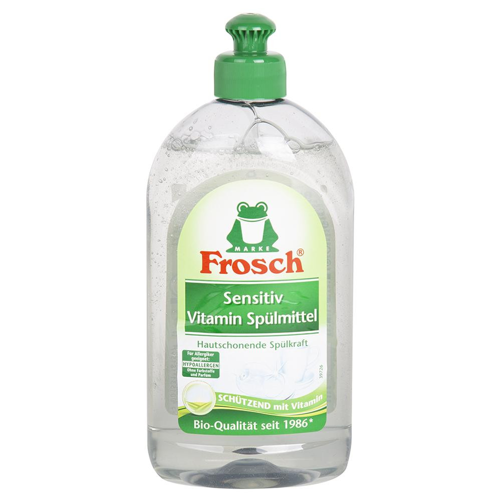 Frosch Бальзам-концентрат для посуды Sensitiv Vitamin 500 мл (9001531181597) - зображення 1