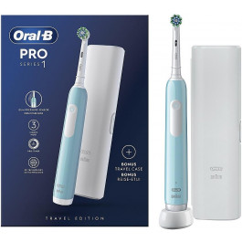 Oral-B D305.513.3X Pro Series 1 Blue + Case