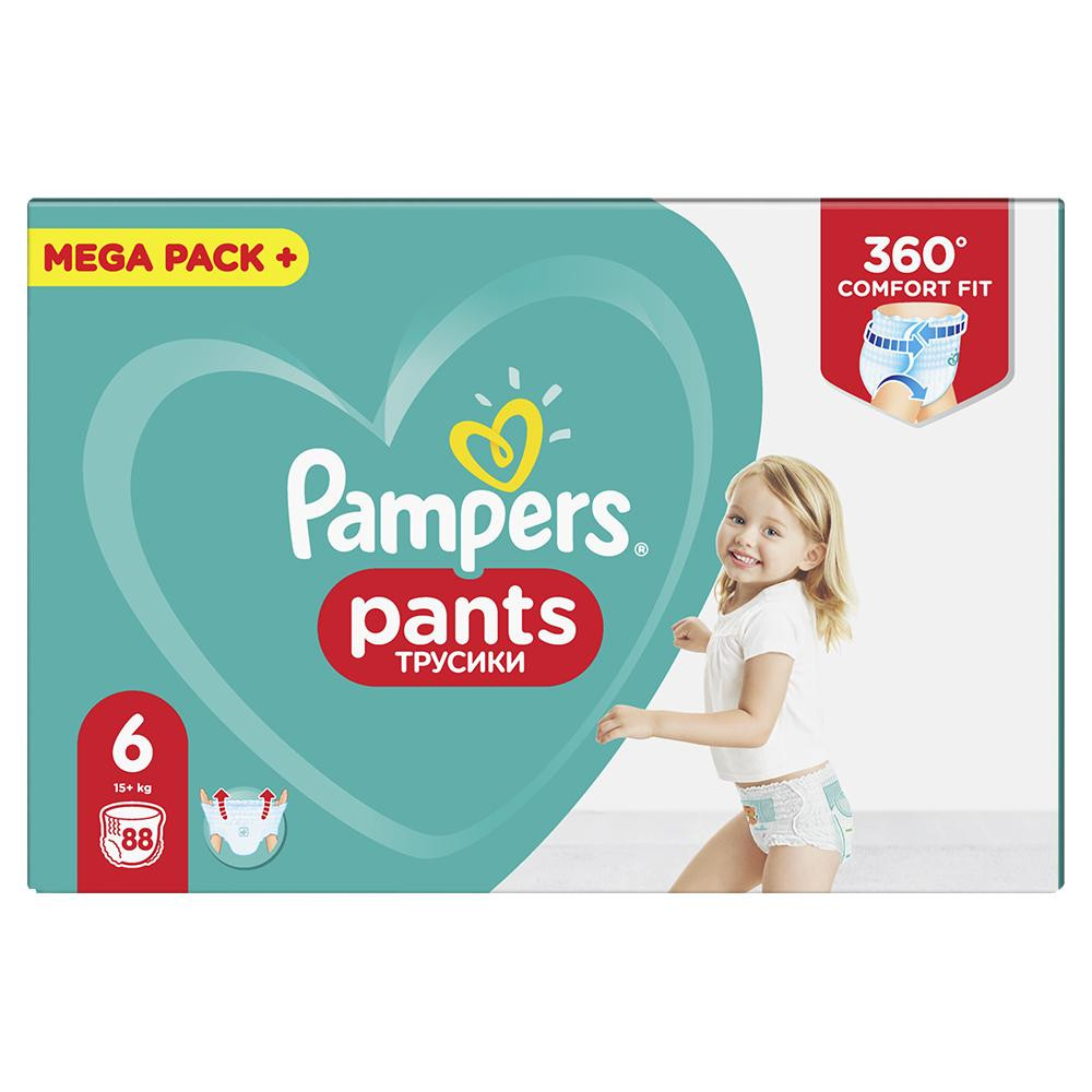 Pampers Pants Extra Large 6 (88 шт) - зображення 1