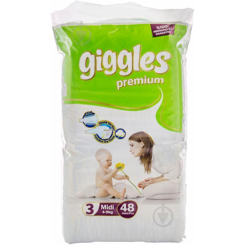 giggles Premium 3 Midi (48 шт) - зображення 1