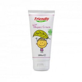   Friendly Organic Детский крем  Baby Nappy Cream под подгузник, 100 мл