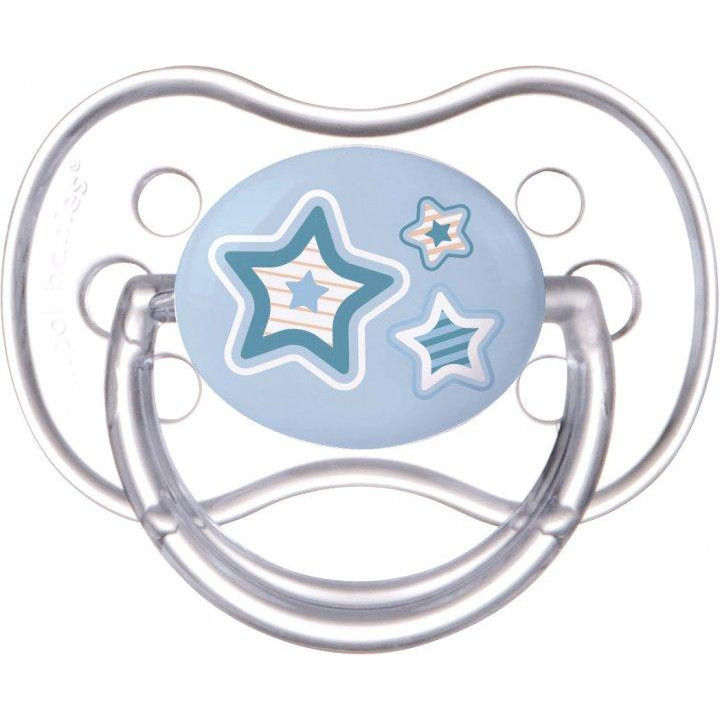 Canpol babies Силиконовая круглая пустышка Newborn Baby (0-6 месяцев) (22/562) - зображення 1