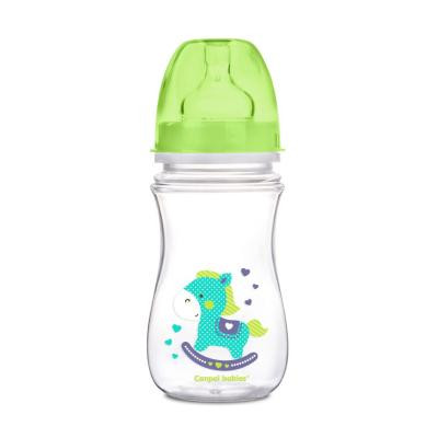 Canpol babies Антиколиковая бутылочка Easystart Цветные зверята, 240 мл (35/206) - зображення 1