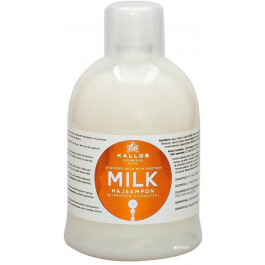 Kallos Шампунь для волос  KJMN Milk Protein Shampoo увлажняющий, с протеинами молока, 1 л (5998889511654)