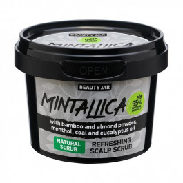 Beauty Jar Скраб-шампунь очищающий для кожи головы  Mintallica 100 г (4751030831220)