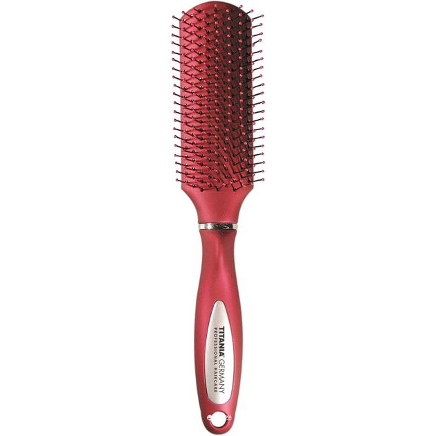 Titania Fabrik Щетка для волос  массажная, красная,1636 (4008576002660) - зображення 1