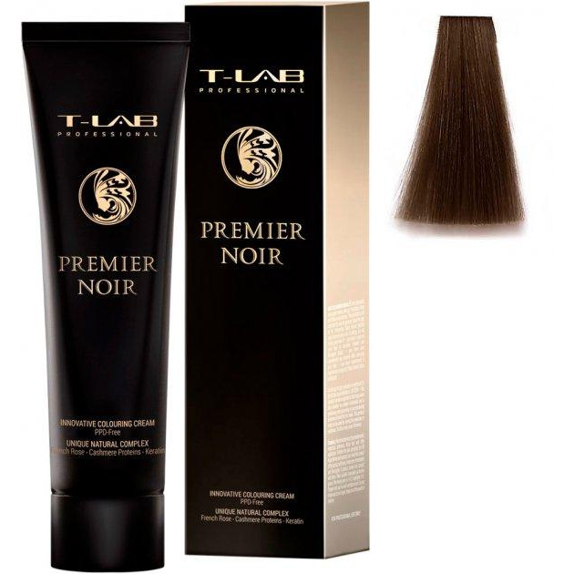 T-LAB Professional Крем-краска  Premier Noir Innovative Colouring Cream 5.0 Natural light brown, 100 мл - зображення 1