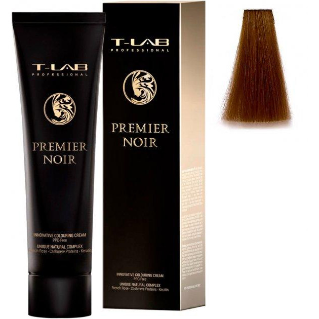 T-LAB Professional Крем-краска  Premier Noir Innovative Colouring Cream 7.0 Natural blonde, 100 мл - зображення 1