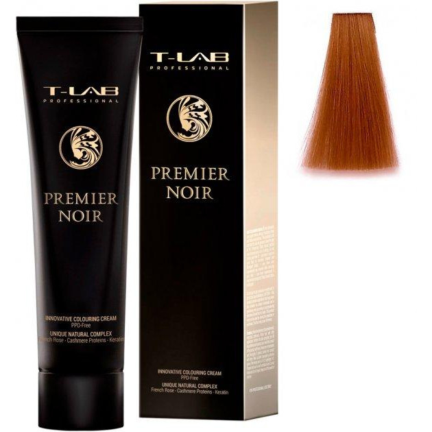 T-LAB Professional Крем-краска  Premier Noir Innovative Colouring Cream 9.42 Very light copper iridescent blonde, 100 м - зображення 1