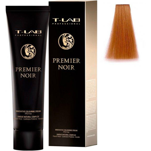 T-LAB Professional Крем-краска  Premier Noir Innovative Colouring Cream 9.04 Very light natural copper blonde, 100 мл - зображення 1