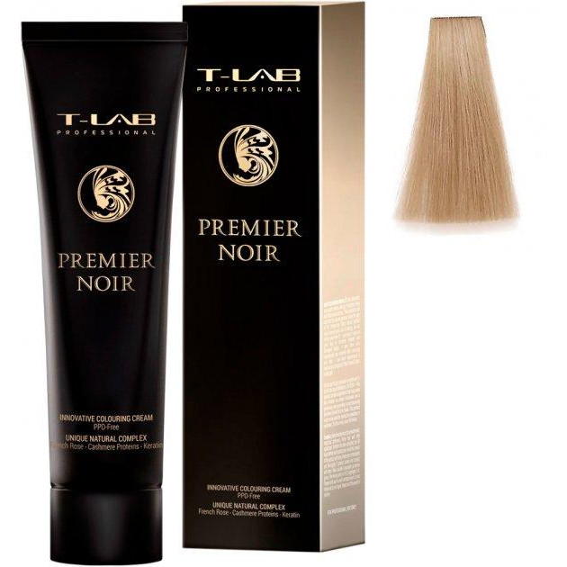 T-LAB Professional Крем-краска  Premier Noir Innovative Colouring Cream 921 Iridescent ash super blonde, 100 мл - зображення 1