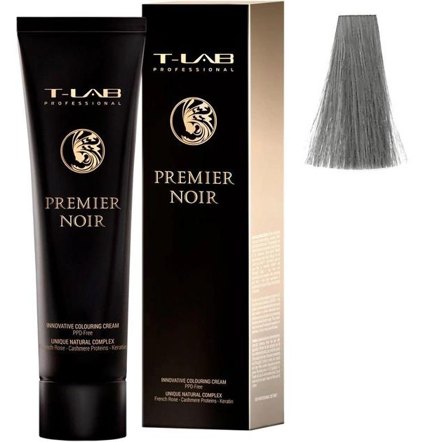 T-LAB Professional Крем-краска  Premier Noir Innovative Colouring Cream Ash, 100 мл - зображення 1