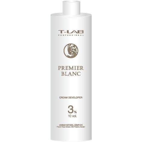 T-LAB Professional Крем-Проявитель Premier Blanc 3% 10 Vol. 1000 мл - зображення 1
