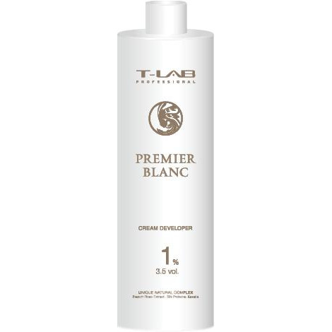 T-LAB Professional Крем-Проявитель Premier Blanc 1% 3,5 Vol. 1000 мл - зображення 1