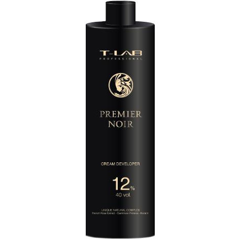 T-LAB Professional Крем-Проявитель Premier Noir 12% 40 Vol. 1000 мл - зображення 1